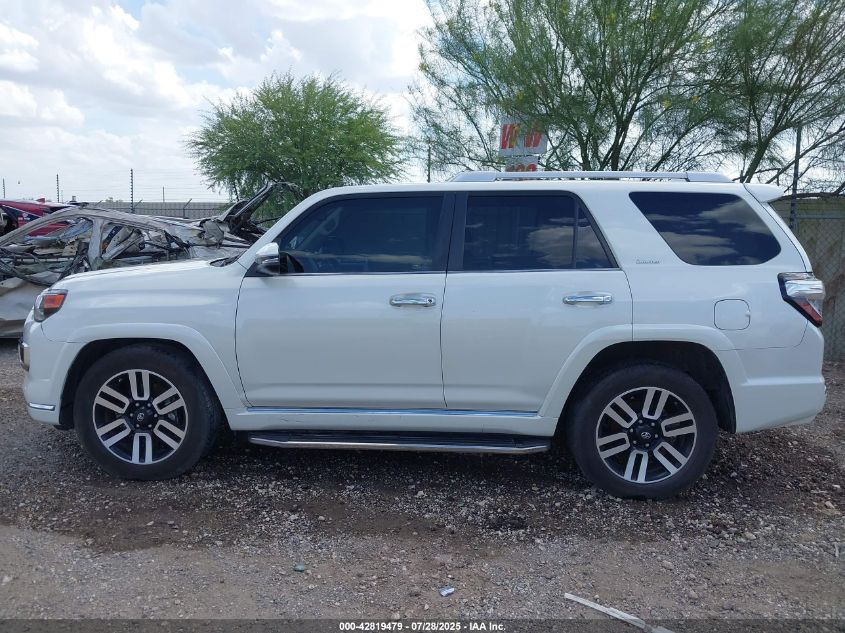 2016 Toyota 4Runner Limited VIN: JTEZU5JRXG5142578 Lot: 42819479