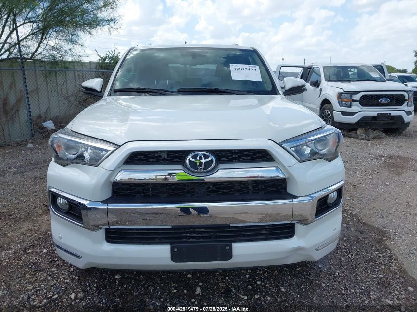 2016 Toyota 4Runner Limited VIN: JTEZU5JRXG5142578 Lot: 42819479