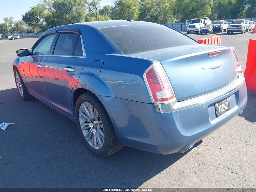 Vin: 2c3ca6ct4bh585865, lot: 43313104, chrysler 300c 20113