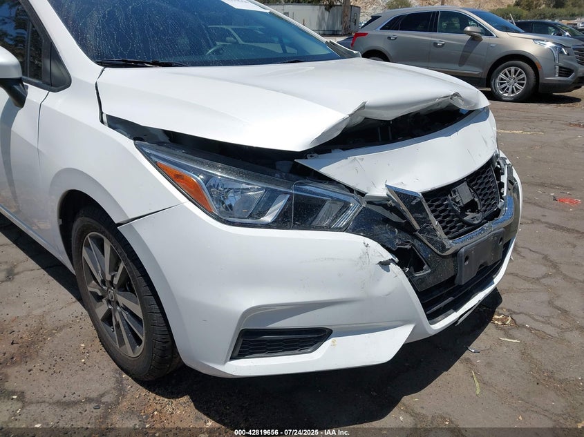 2021 Nissan Versa Sv Xtronic Cvt VIN: 3N1CN8EV1ML869770 Lot: 42819656