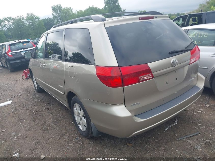2004 Toyota Sienna Xle/Xle Limited VIN: 5TDZA22C94S00111 Lot: 42819688