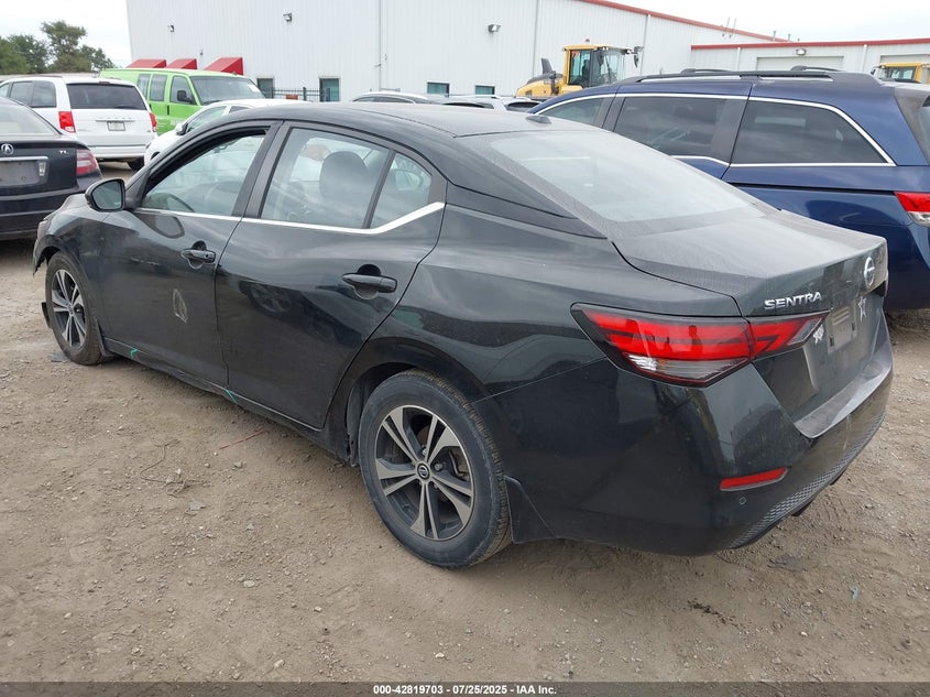 VIN 3N1AB8CV2LY212741 2020 NISSAN SENTRA SV XTRONIC CVT