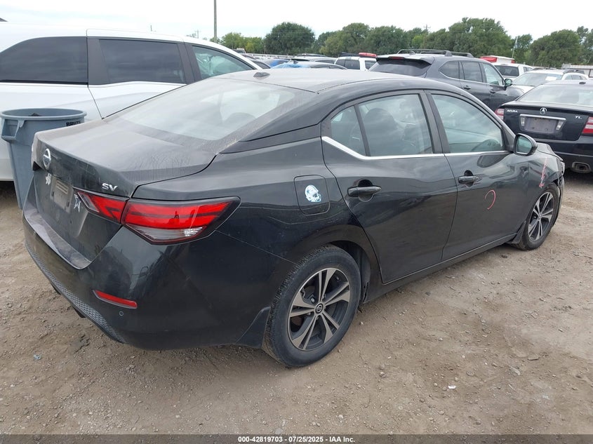 VIN 3N1AB8CV2LY212741 2020 NISSAN SENTRA SV XTRONIC CVT