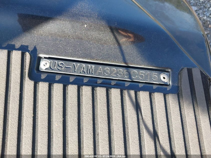 2015 Yamaha Vx VIN: 00000YAMA3236C515 Lot: 42819733