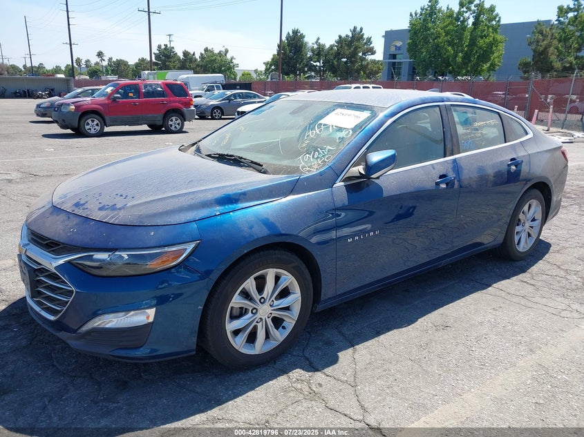 VIN 1G1ZD5STXKF166406 2019 CHEVROLET MALIBU LT