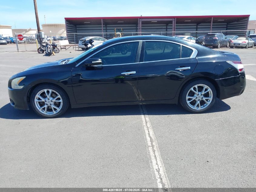 2012 Nissan Maxima 3.5 Sv VIN: 1N4AA5AP3CC862826 Lot: 42819839