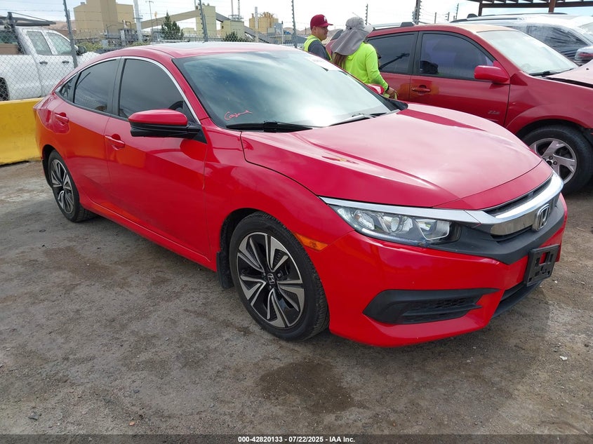 2HGFC1F71HH640075 2017 Honda Civic Ex-L auction photo 1