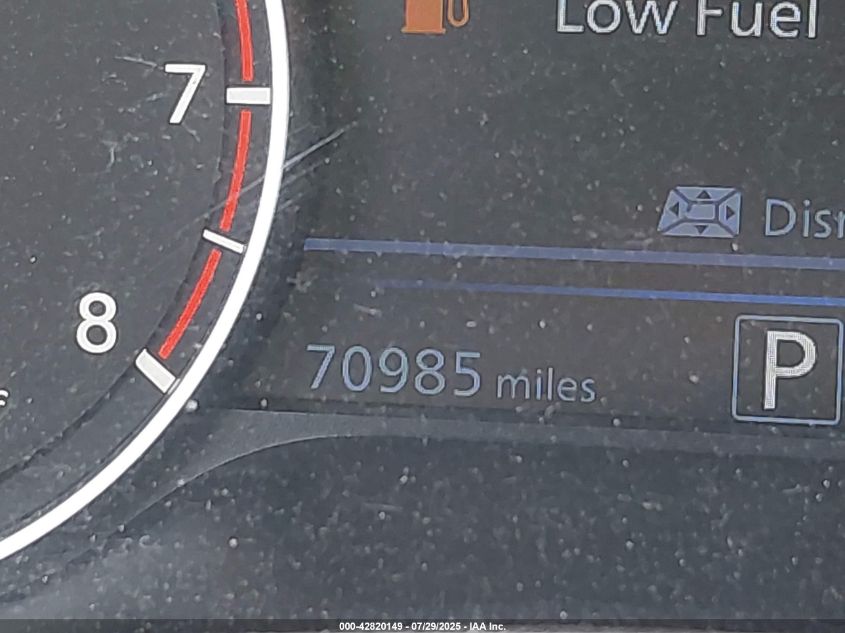 2019 Nissan Altima 2.0 Edition One VIN: 1N4AL4FV3KC107444 Lot: 42820149