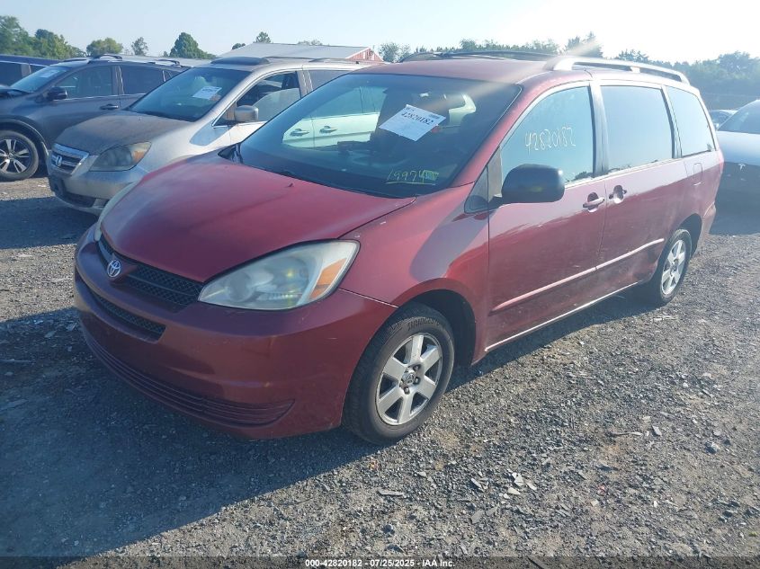 2004 Toyota Sienna Le VIN: 5TDZA23C34S199747 Lot: 42820182