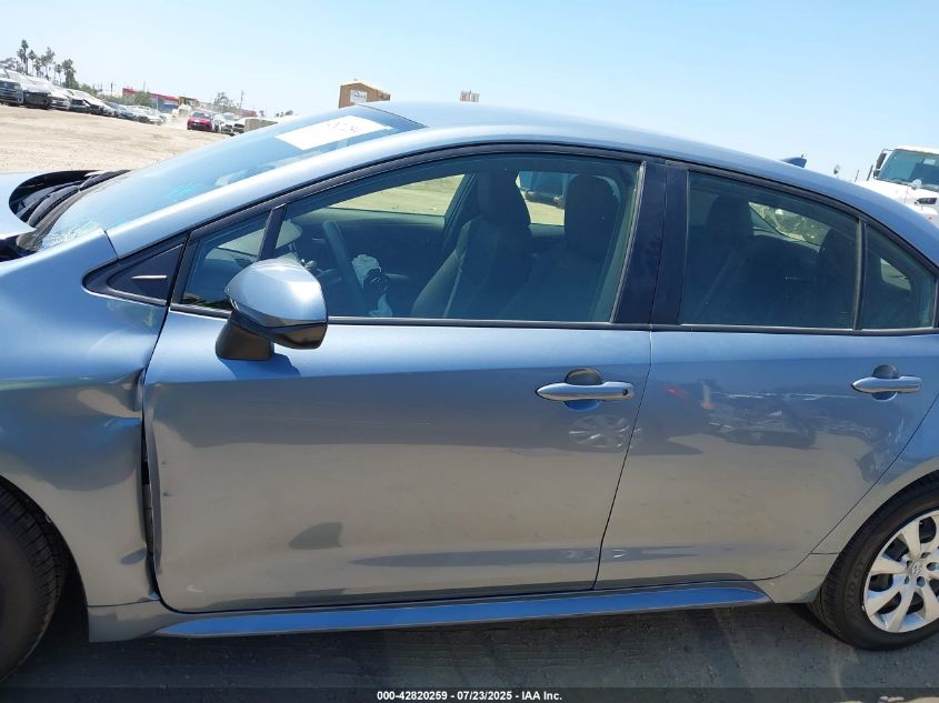 2021 Toyota Corolla Le VIN: JTDEPMAE9MJ187404 Lot: 42820259