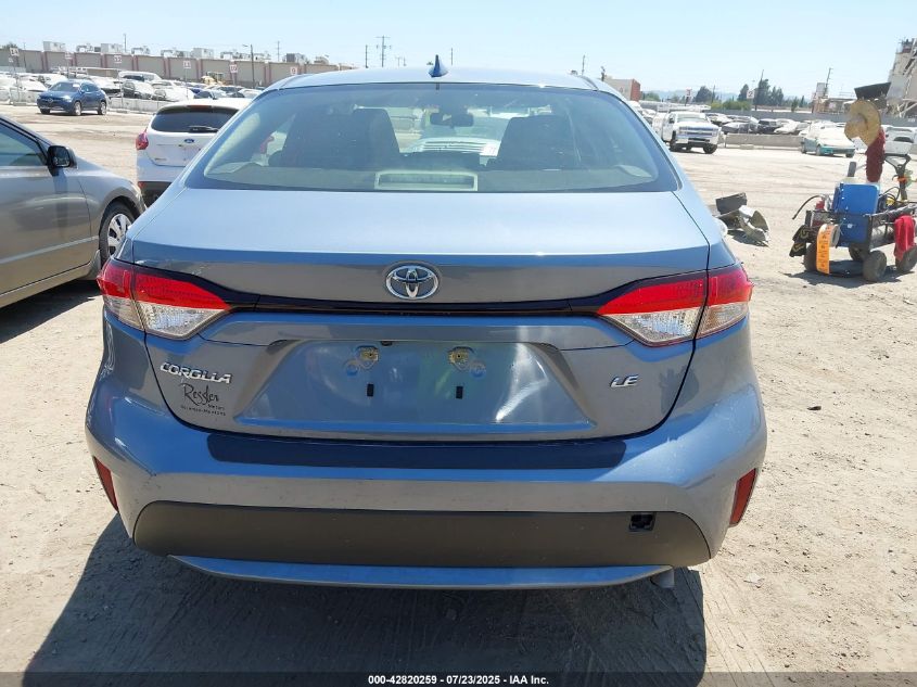 2021 Toyota Corolla Le VIN: JTDEPMAE9MJ187404 Lot: 42820259