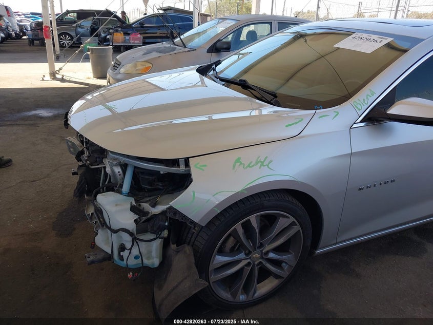 VIN 1G1ZD5ST5NF148397 2022 CHEVROLET MALIBU FWD LT