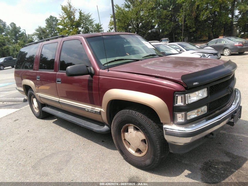 1GNFK16R2XJ542907 1999 Chevrolet Suburban 1500 Lt auction photo 1