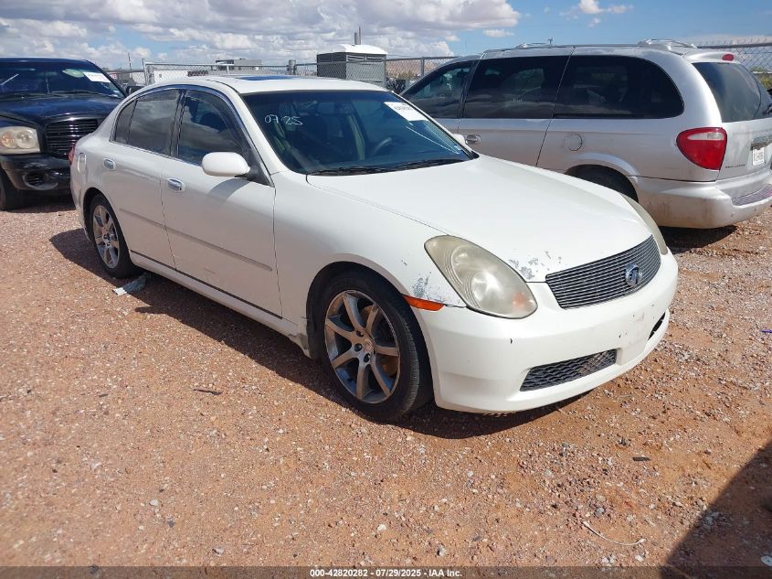 2005 Infiniti G35 VIN: JNKCV51E75M224032 Lot: 42820282