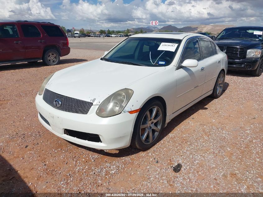 2005 Infiniti G35 VIN: JNKCV51E75M224032 Lot: 42820282