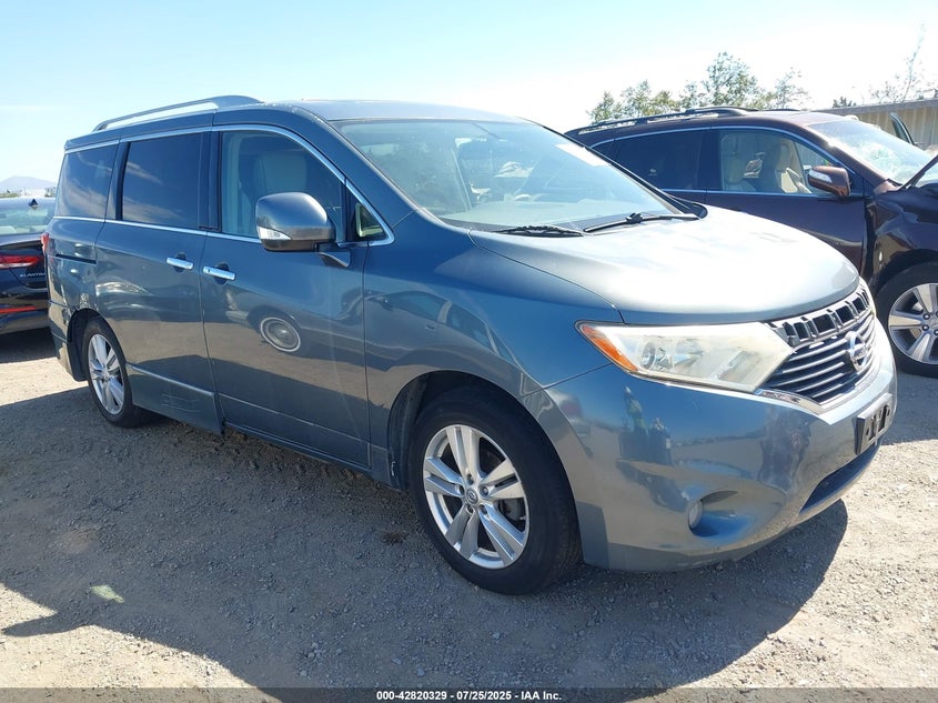 2012 Nissan Quest Sl VIN: JN8AE2KP5C9036136 Lot: 42820329