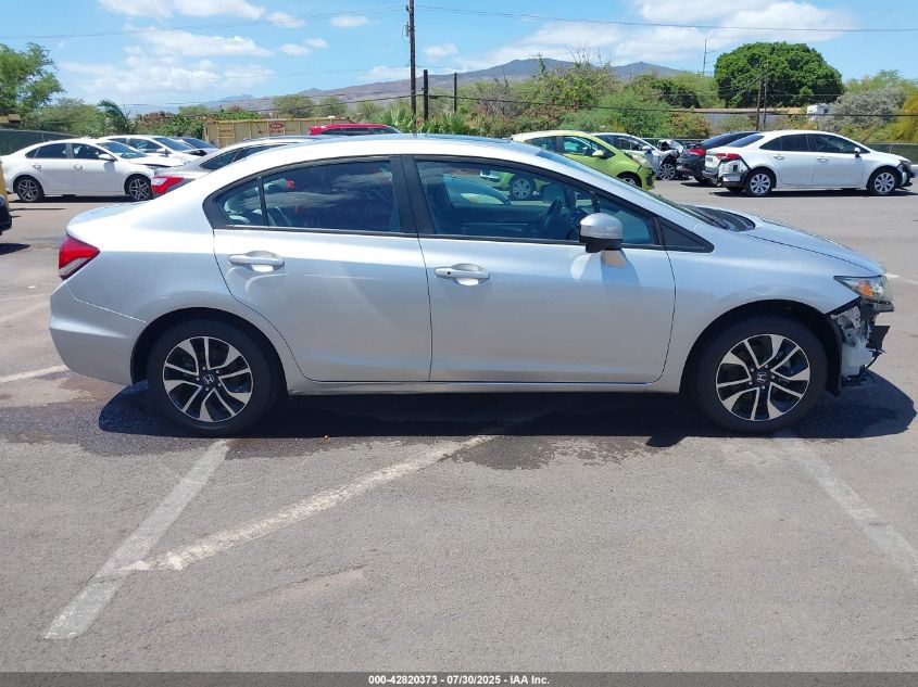 2014 Honda Civic Ex VIN: 19XFB2F81EE080002 Lot: 42820373