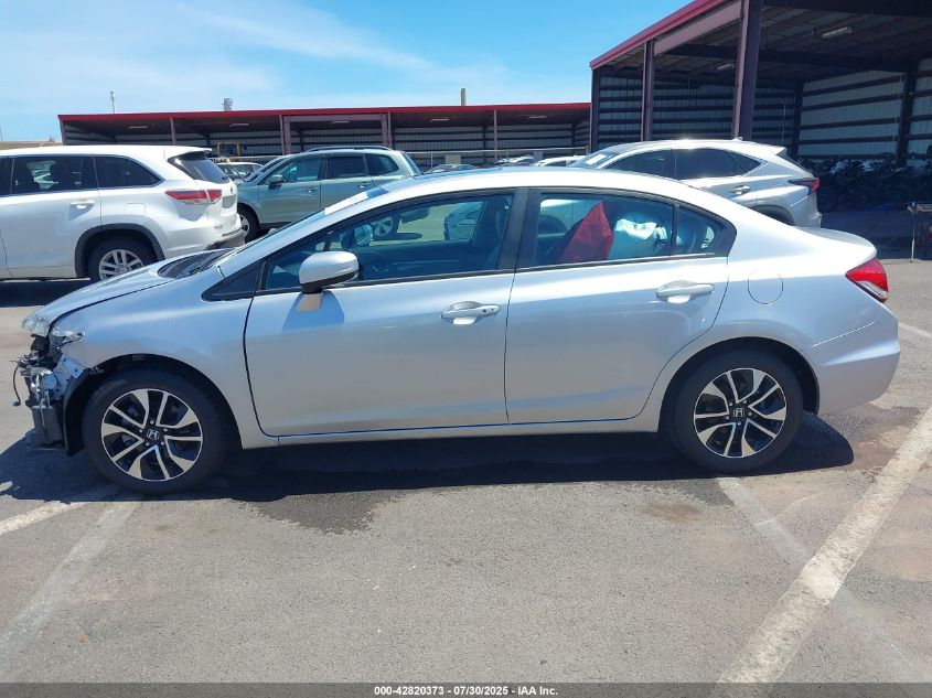 2014 Honda Civic Ex VIN: 19XFB2F81EE080002 Lot: 42820373