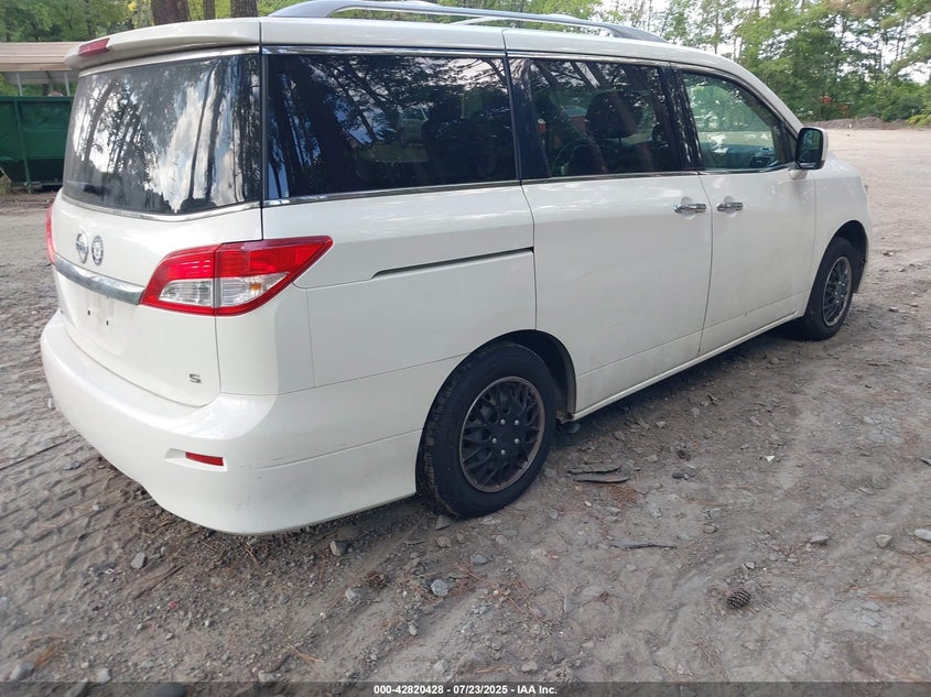 2012 Nissan Quest S VIN: JN8AE2KP7C9036588 Lot: 42820428