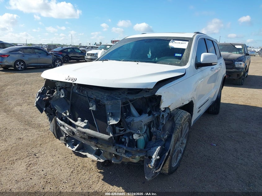 2016 Jeep Grand Cherokee Limited 75Th Anniversary VIN: 1C4RJEBGXGC335870 Lot: 42820465