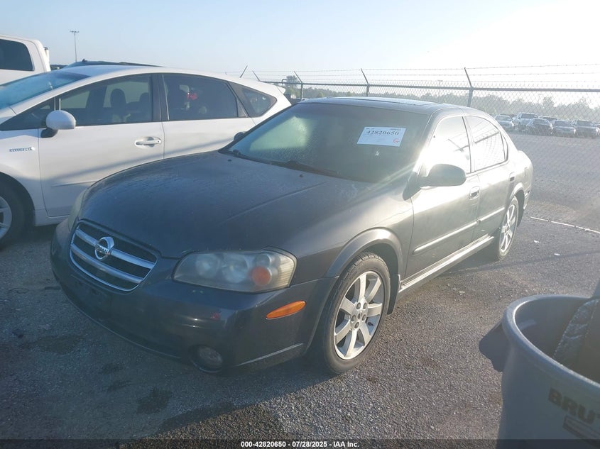 2002 Nissan Maxima Gle VIN: JN1DA31D02T442475 Lot: 42820650