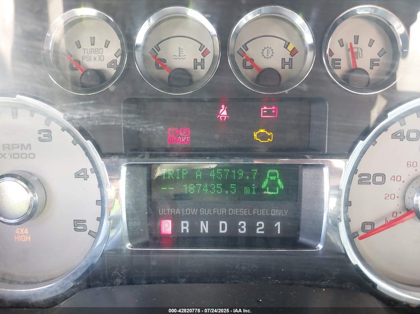 2008 Ford F-250 Fx4/Harley-Davidson/King Ranch/Lariat/Xl/Xlt VIN: 1FTSW21R78EB80625 Lot: 42820778