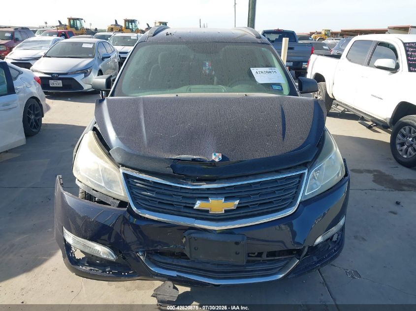 2015 Chevrolet Traverse Ls VIN: 1GNKVFKD0FJ216096 Lot: 42820875