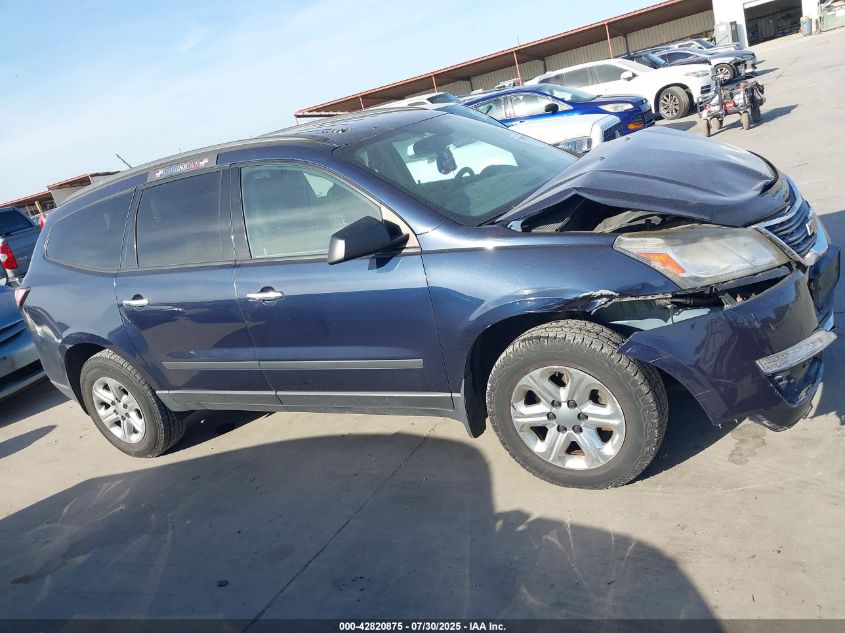 2015 Chevrolet Traverse Ls VIN: 1GNKVFKD0FJ216096 Lot: 42820875
