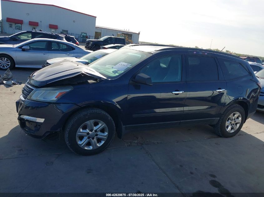 2015 Chevrolet Traverse Ls VIN: 1GNKVFKD0FJ216096 Lot: 42820875