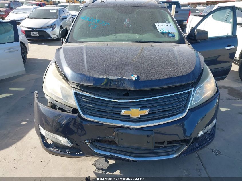 2015 Chevrolet Traverse Ls VIN: 1GNKVFKD0FJ216096 Lot: 42820875