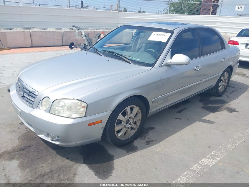 2006 Kia Optima Ex V6/Lx V6 VIN: KNAGD128565455110 Lot: 42820947