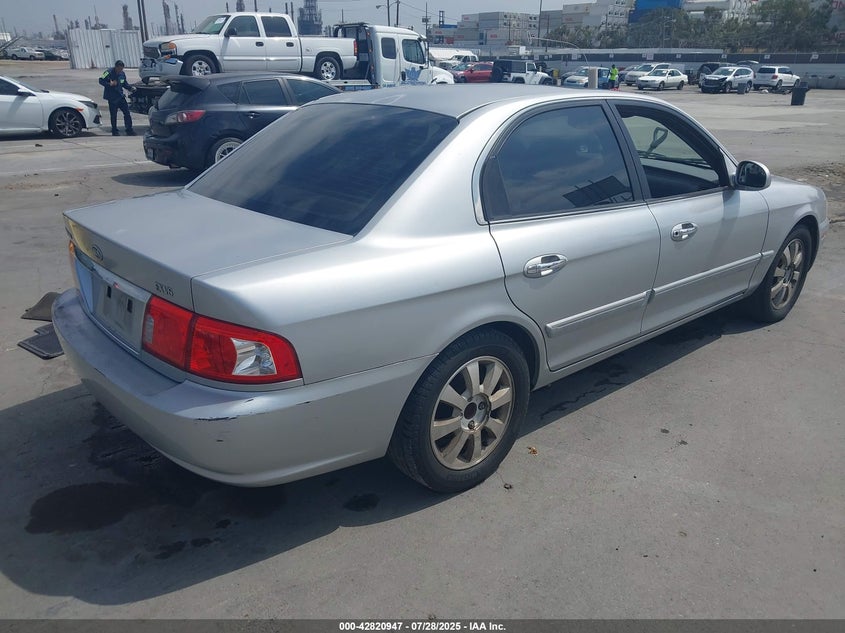 2006 Kia Optima Ex V6/Lx V6 VIN: KNAGD128565455110 Lot: 42820947