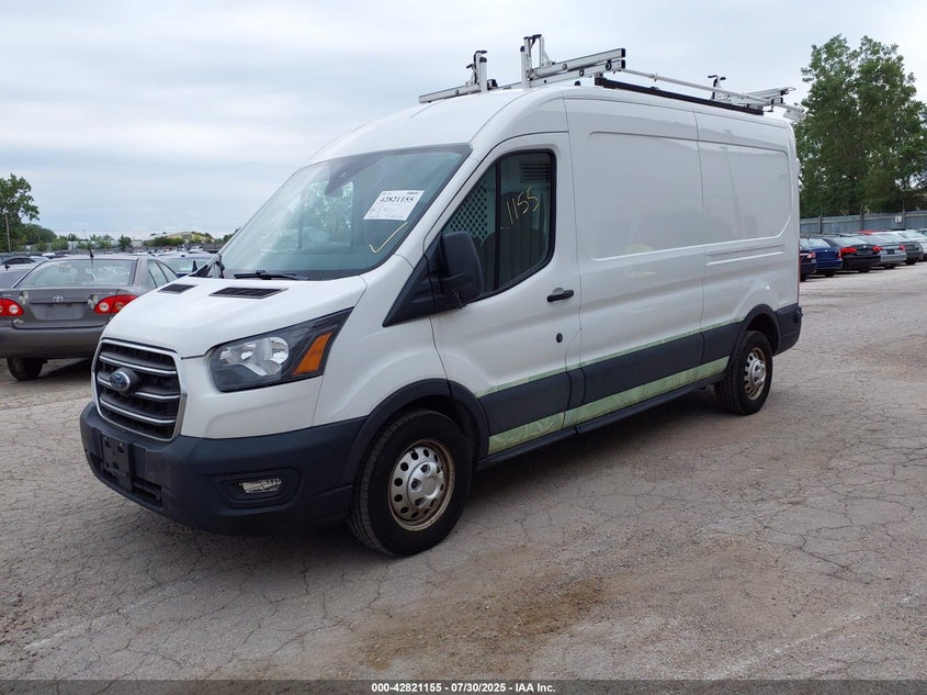 Vin: 1ftbr2cg8lka13753, lot: 43314644, ford transit-250 20202