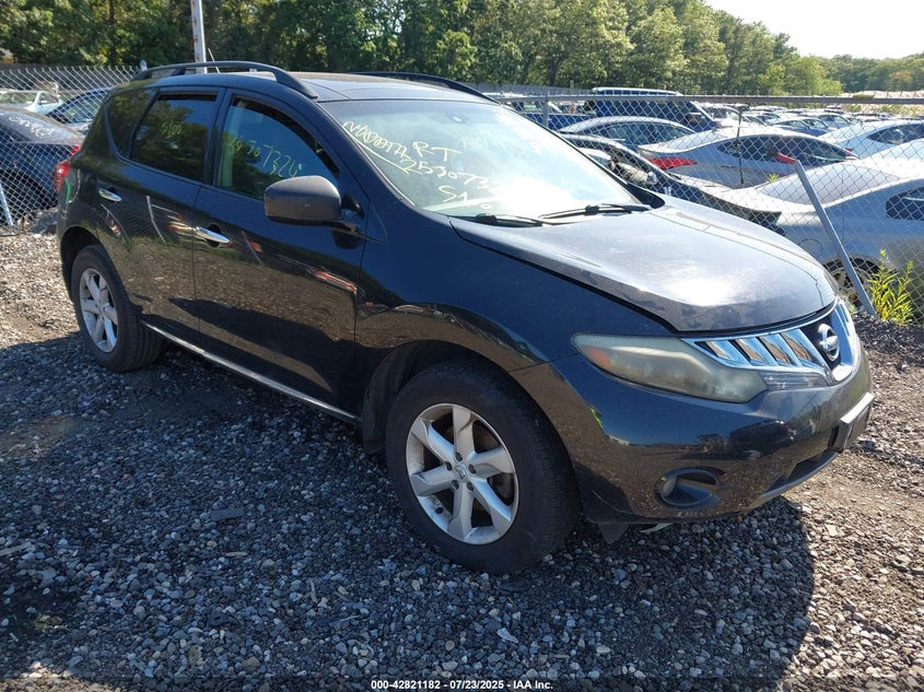 JN8AZ18W69W150248 2009 Nissan Murano Sl auction photo 1