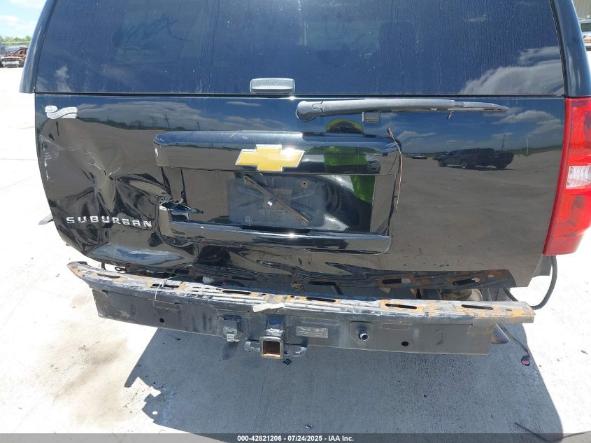 2013 Chevrolet Suburban 1500 Lt VIN: 1GNSKJE71DR168382 Lot: 42821206