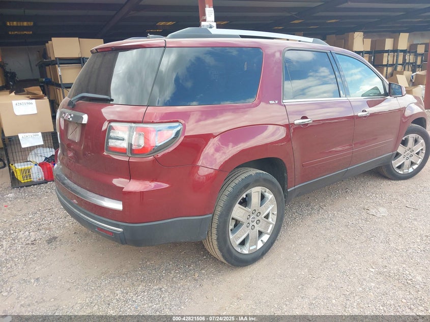 Vin: 1gkkrskd9hj267836, lot: 43315033, gmc acadia limited 20174