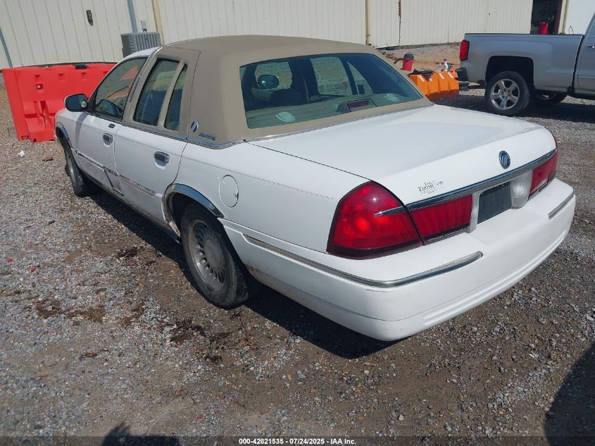 2000 Mercury Grand Marquis Ls VIN: 2MEFM75W0YX676299 Lot: 42821535