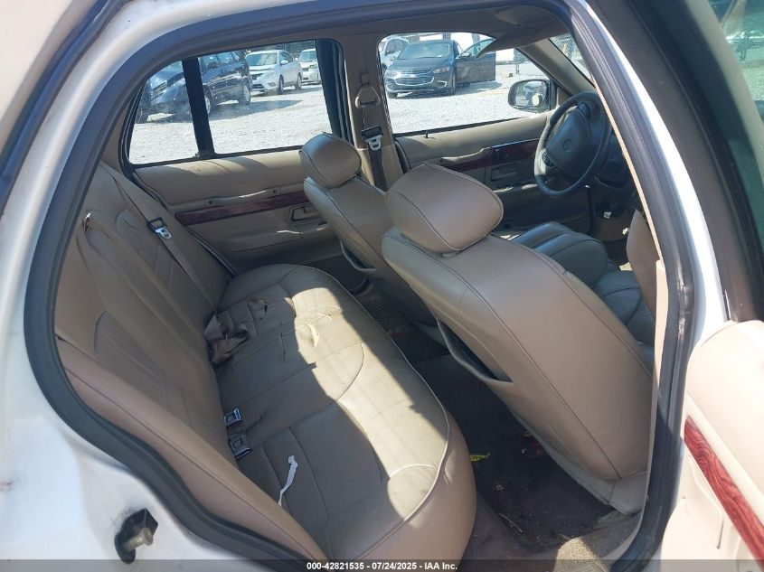 2000 Mercury Grand Marquis Ls VIN: 2MEFM75W0YX676299 Lot: 42821535