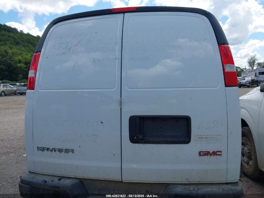 2024 GMC Savana Cargo Rwd 2500 Regular Wheelbase Work Van VIN: 1GTW7AF7XR1197119 Lot: 42821622