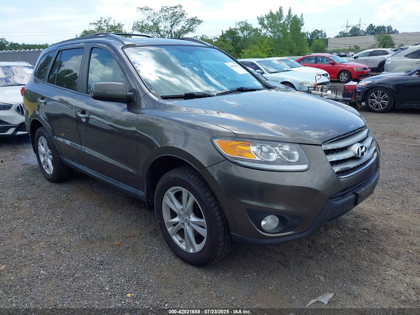5XYZKDAG4CG118443 2012 Hyundai Santa Fe Limited V6 auction photo 1