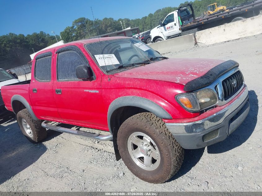 2003 Toyota Tacoma Prerunner V6 VIN: 5TEGN92N13Z165900 Lot: 42821688