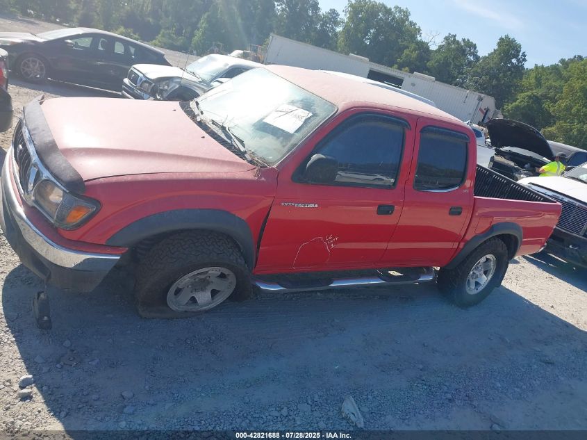2003 Toyota Tacoma Prerunner V6 VIN: 5TEGN92N13Z165900 Lot: 42821688