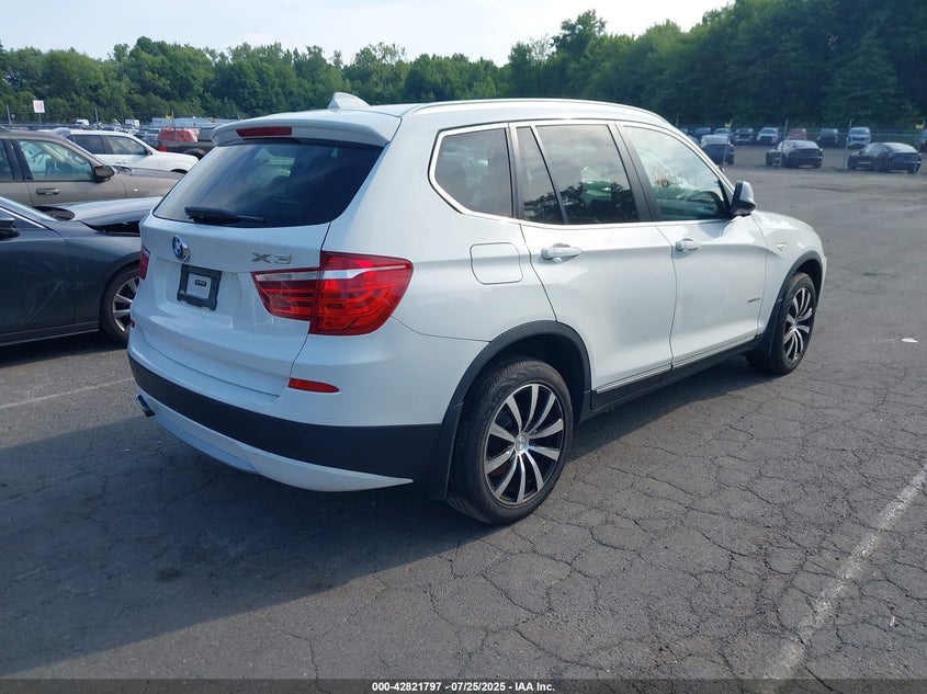 2011 BMW X3 xDrive28I VIN: 5UXWX5C52BL701164 Lot: 42821797