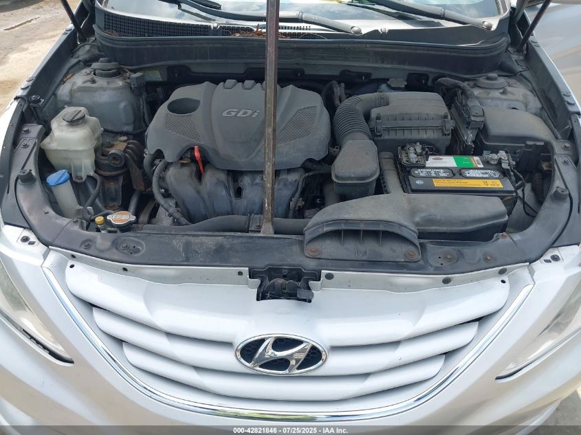 2012 Hyundai Sonata Gls VIN: 5NPEB4AC5CH444854 Lot: 42821846