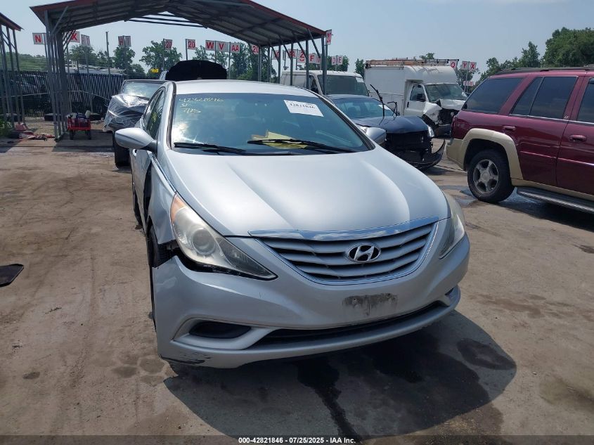 2012 Hyundai Sonata Gls VIN: 5NPEB4AC5CH444854 Lot: 42821846