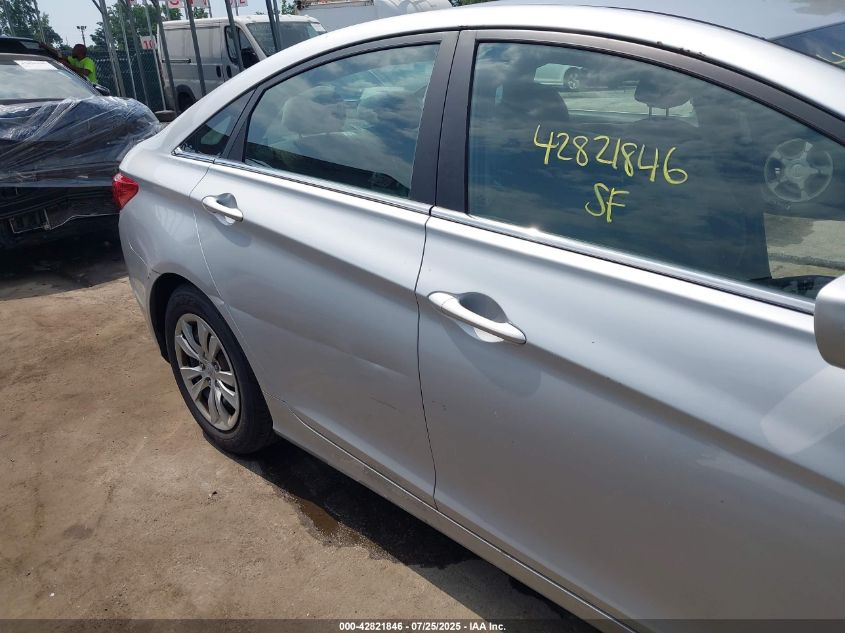 2012 Hyundai Sonata Gls VIN: 5NPEB4AC5CH444854 Lot: 42821846