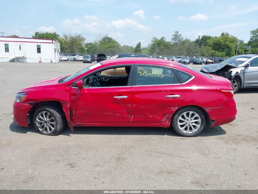 2018 Nissan Sentra Sv VIN: 3N1AB7AP6JL641874 Lot: 42821935