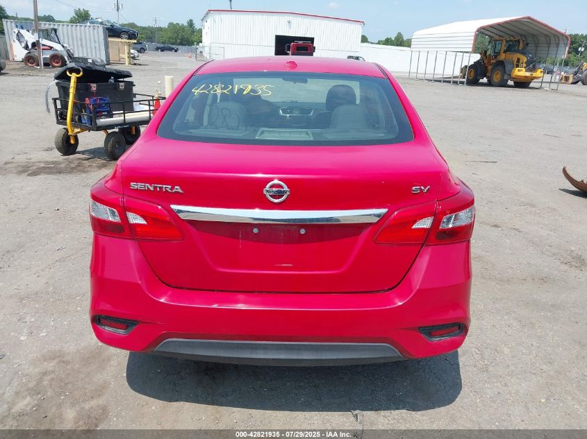 2018 Nissan Sentra Sv VIN: 3N1AB7AP6JL641874 Lot: 42821935