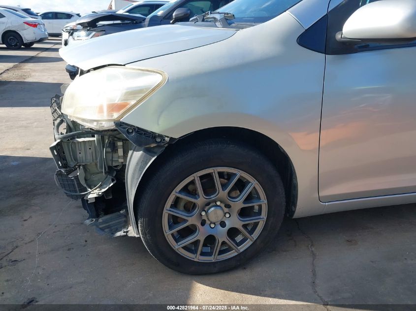 2012 Toyota Yaris VIN: JTDBT4K38CL010468 Lot: 42821964