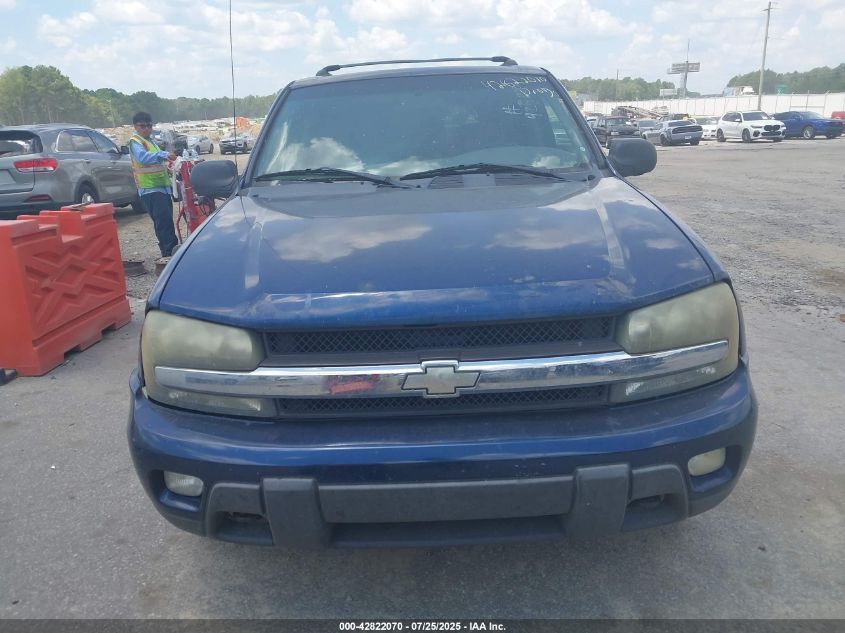 2003 Chevrolet Trailblazer Lt VIN: 1GNDT13S632337347 Lot: 42822070